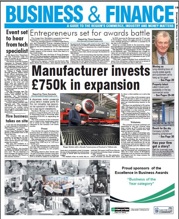 Manufacturer Invests £750k In Expansion